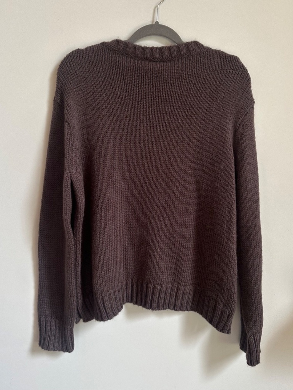NWT Wooden Ships Pumpkin Spice Mohair Wool Blend Sweater - Picture 7 of 9